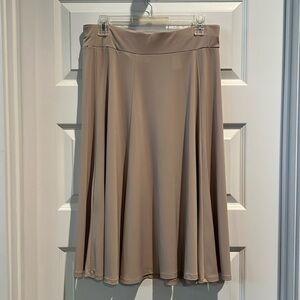 A Line Liquid Knit Skirt by Susan Graver, Sz S